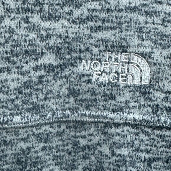 The North Face Women's Fleece Jacket M Heather Gray Full Zip Casual - Picture 9 of 11